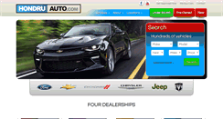Desktop Screenshot of hondruauto.com